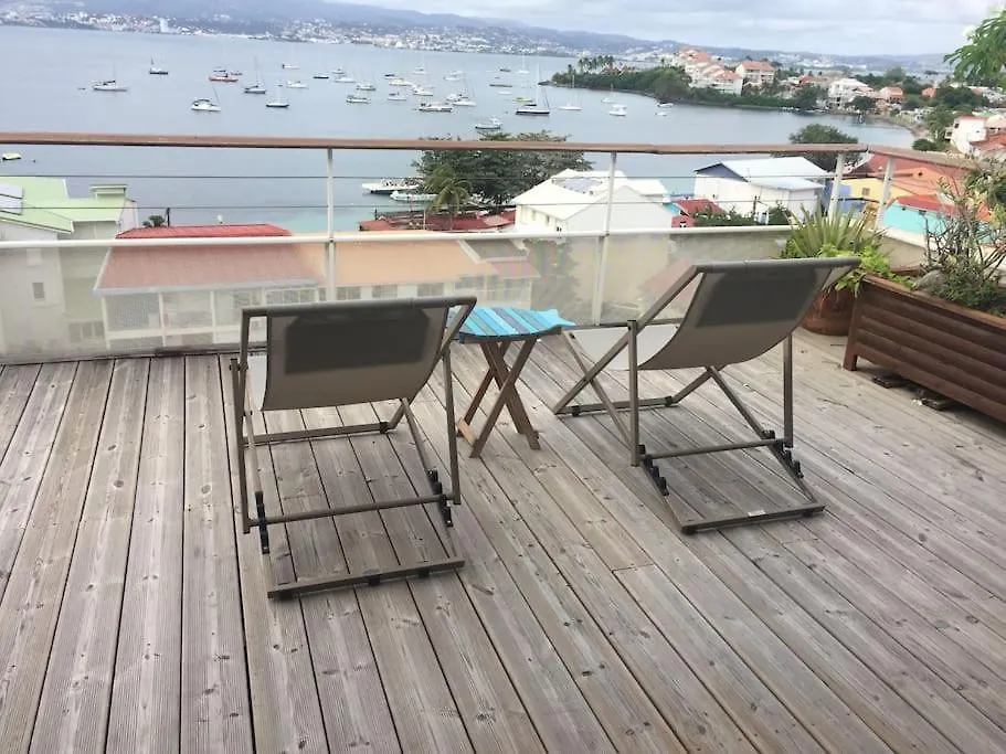アパート Appartement T3 Standing, Superbe Vue Mer レ・トロワ・イレ マルティニーク