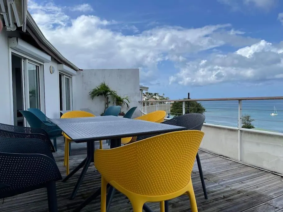 Appartement T3 Standing, Superbe Vue Mer レ・トロワ・イレ 0*,  マルティニーク