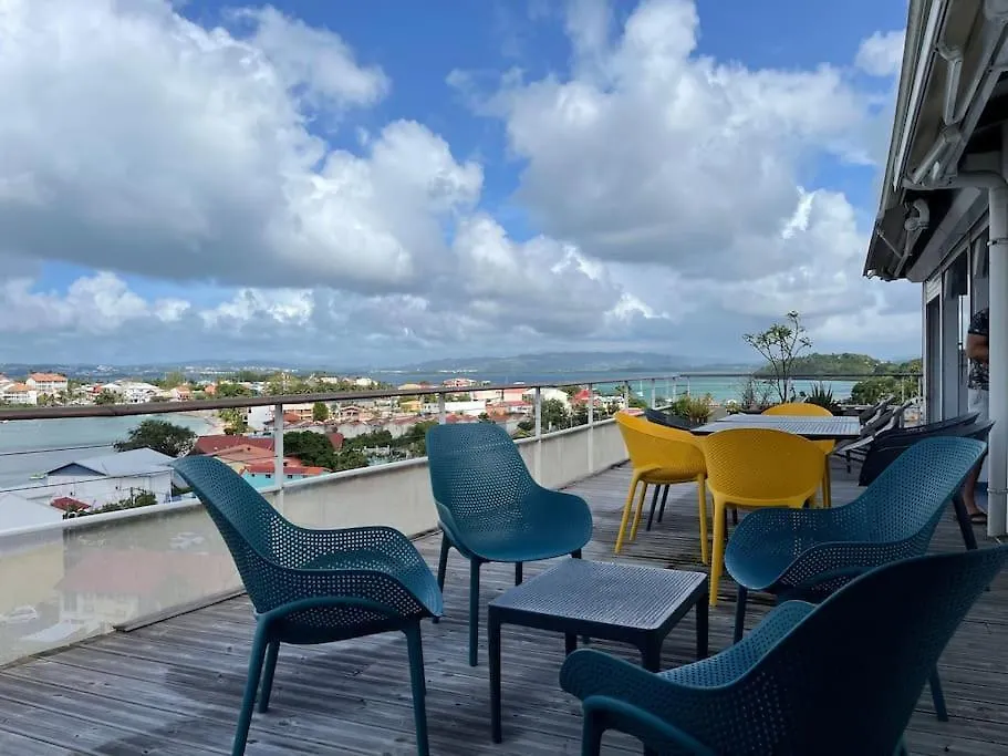 Appartement T3 Standing, Superbe Vue Mer レ・トロワ・イレ 0*,  マルティニーク